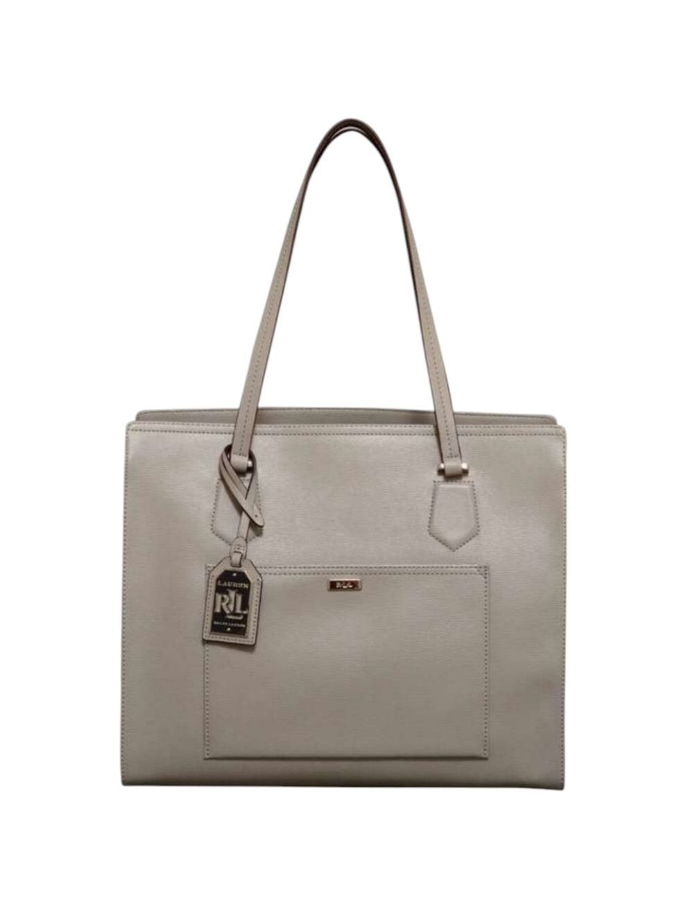 Ralph Lauren Leather Lowell Tote